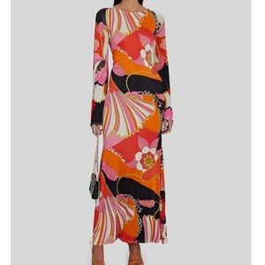 NWT Zella Floral Maxi Dress In Vintage Floral